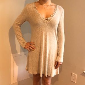 Lacey Long-sleeve Dress